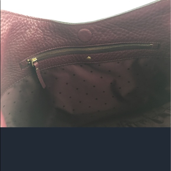 NWT Kate Spade James Street Mason Large Merlot Hob - Picture 5 of 7